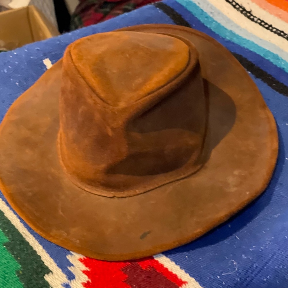 Minnetonka leather hat